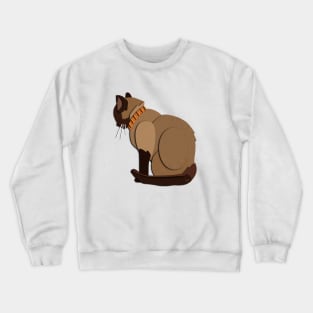 Paper Cut Cats Series! Pondering Crewneck Sweatshirt